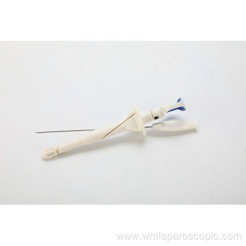 Disposable minimally invasive fascial closure device